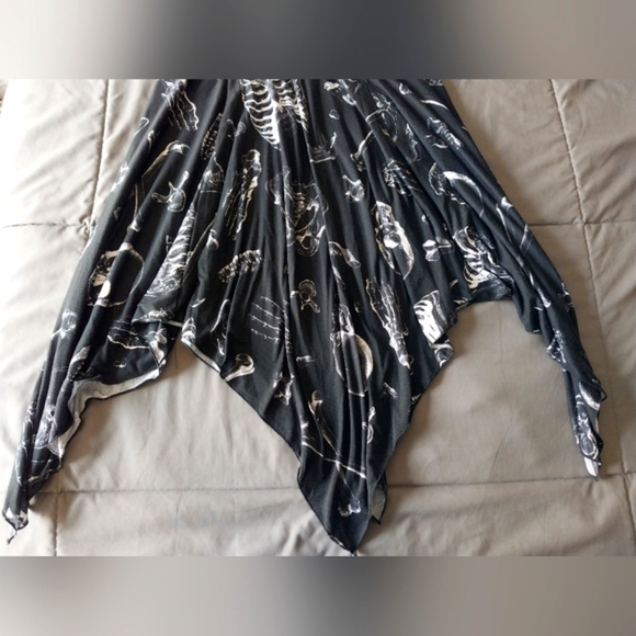 Vintage Y2K Midnight Hour Hot Topic skeleton parts dress - Picture 5 of 8